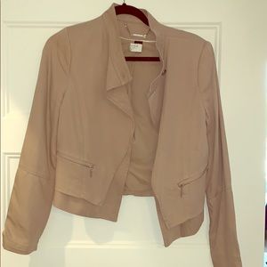 White House black market beige jacket